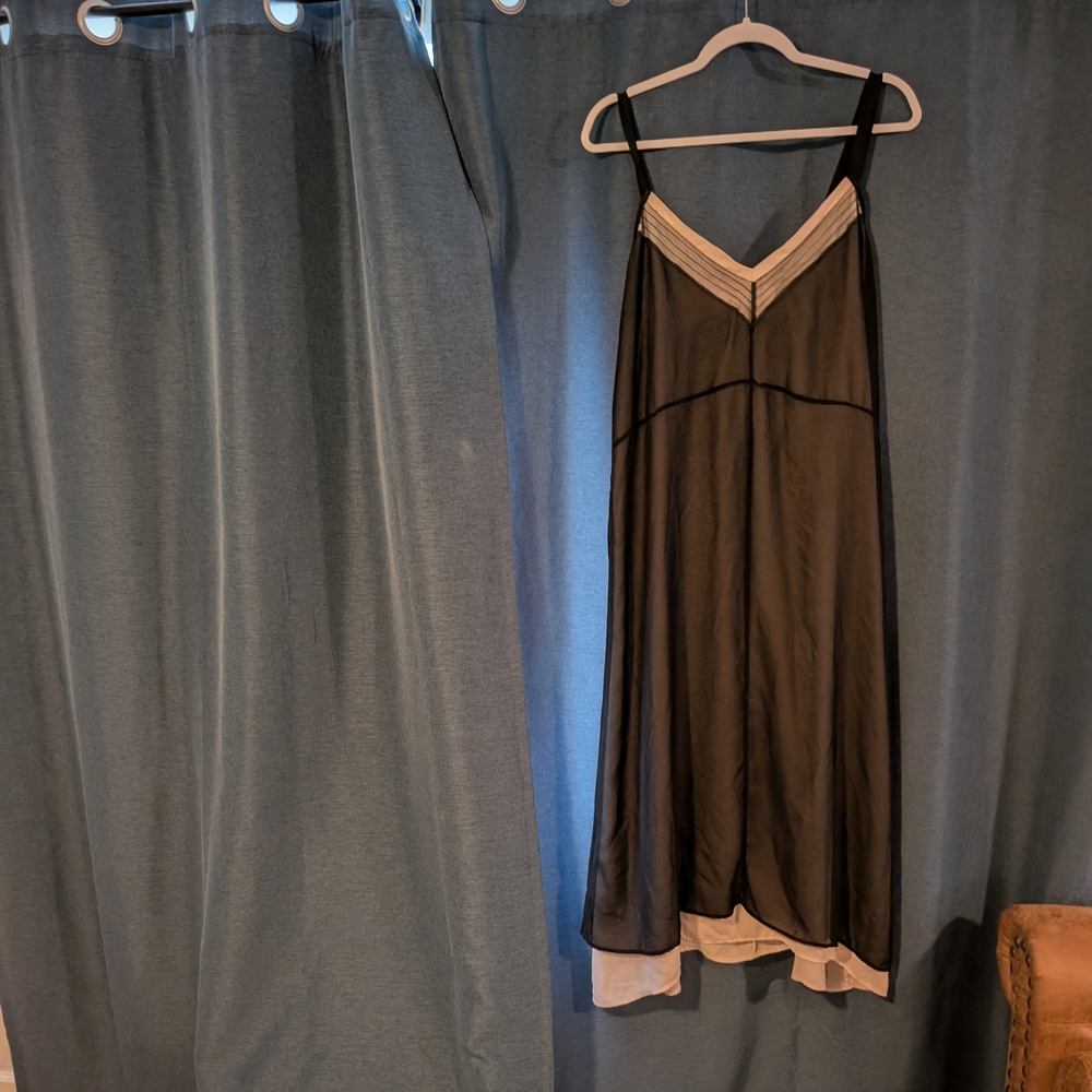 Primark Black and Cream Chemise